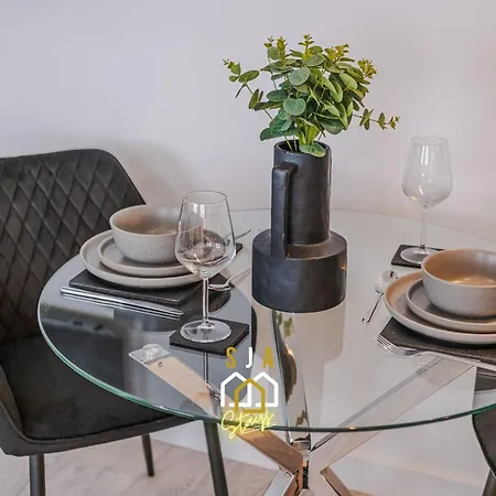 Union Row Retreat - Sja Stays - Luxury 1 Bed Apartment Aberdeen Room photo